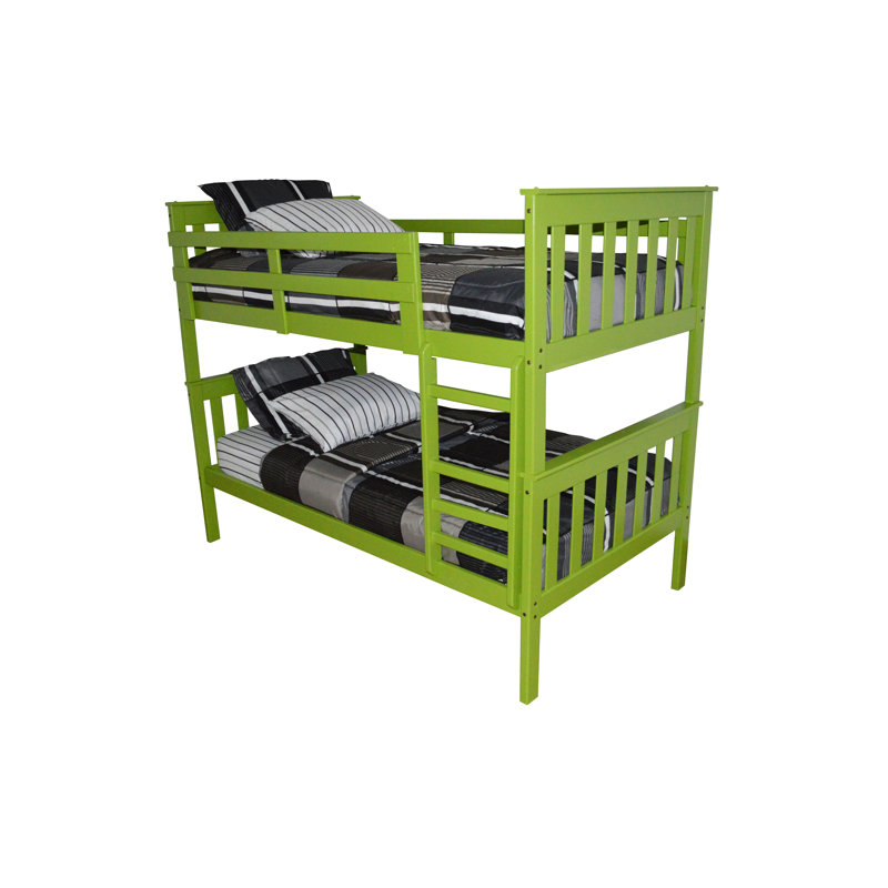 Harriet Bee Oakledge Twin Solid Wood Standard Bunk Bed by Harriet Bee